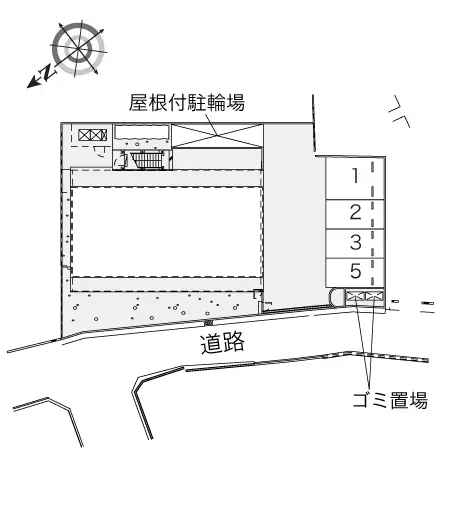 ★手数料０円★東大阪市菱屋西　月極駐車場（LP）